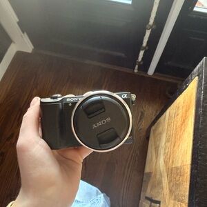 Sony Black and Silver Digital Camera